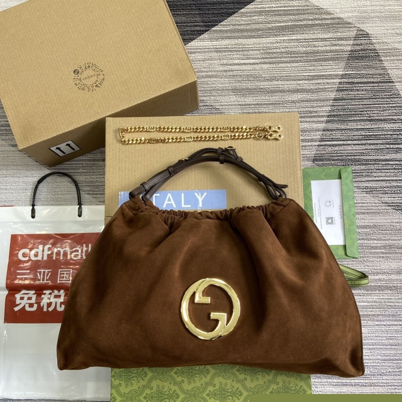G*u*i top handle bags